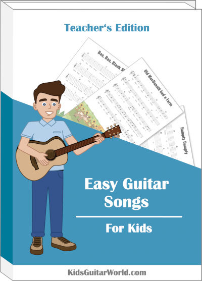 easy guitar songs for teachers
